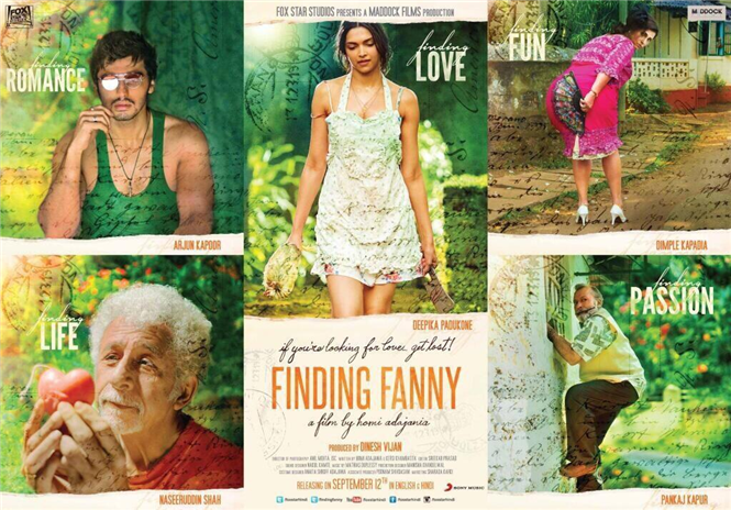 Finding Fanny First Look Arjun Kapoor Deepika Padukone