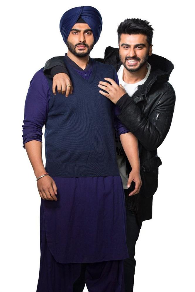 First Look of Arjun Kapoor's double room from Mubarakan
