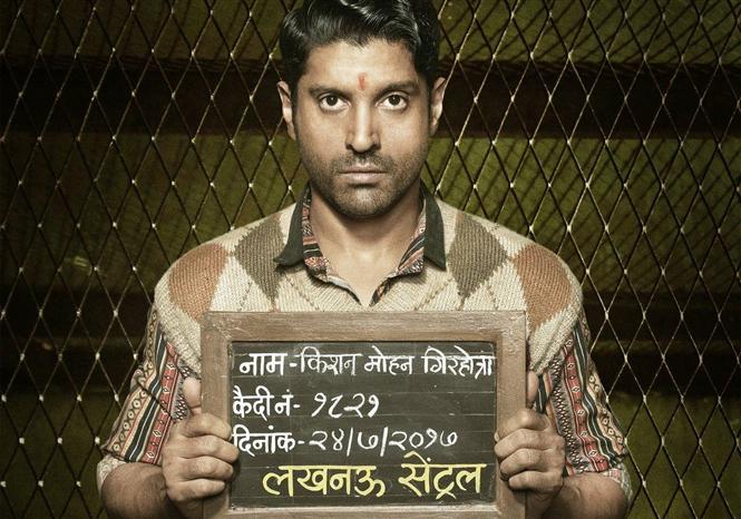 First Look of 'Farhan Akthar' in Lucknow Central