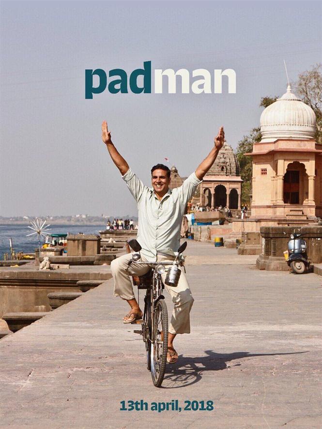 First Look Poster of Akshay Kumar's 'Padman' 