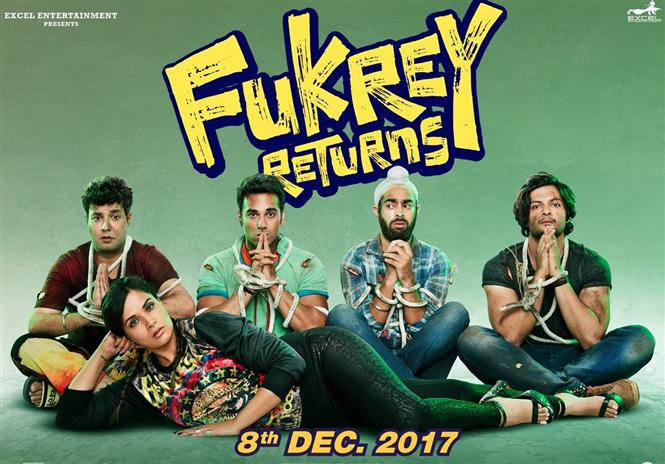 First Look Poster of 'Fukrey Returns'