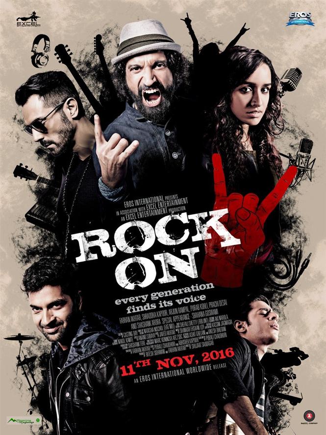 First Look Poster of 'Rock On 2'