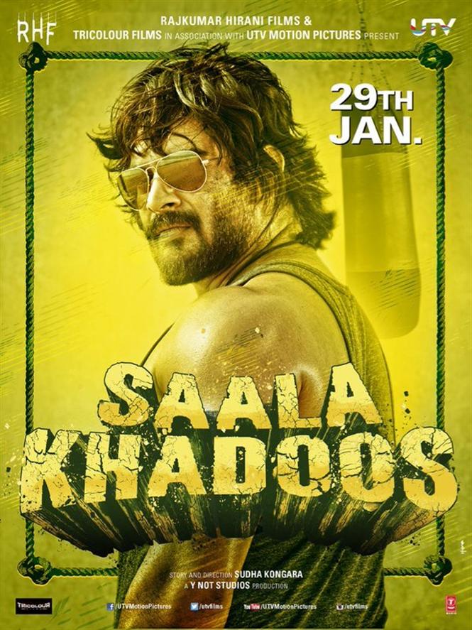 First look poster of Saala Khadoos