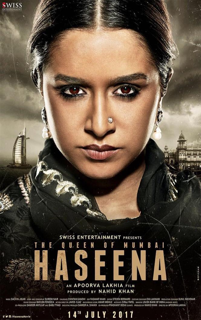 First Look Poster of Shraddha Kapoor from 'Haseena'