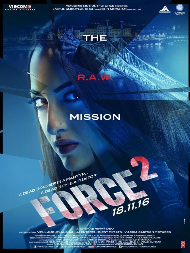 First Look Poster of Sonakshi Sinha in 'Force 2'