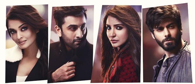 First looks of Aishwarya, Ranbir, Anushka & Fawad in 'ADHM'