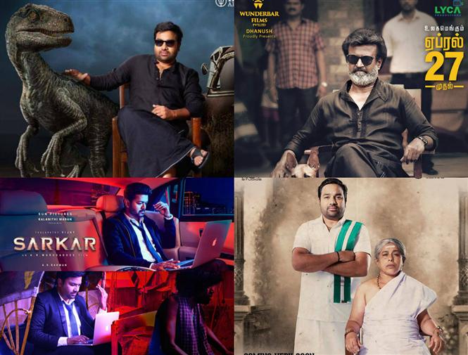 From Rajinikanth to Vijaykanth, here are the list of leading actors' film posters that Tamizh Padam 2 has imitated so far