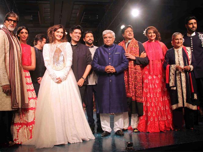 Gallery: Bollywood Stars walk the ramp at Mijwan Fashion Show