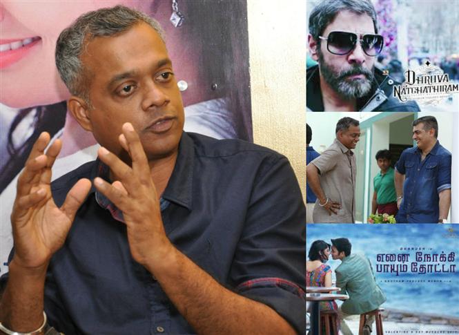 Gautham Menon spills the beans on Dhruva Natchathiram, Enai Noki Payyum Thotta & Yennai Arindhaal 2