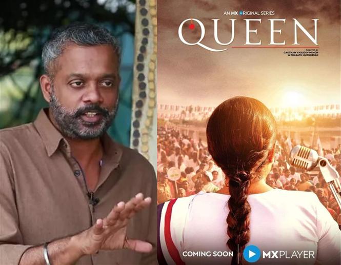 Gautham Menon's next titled Queen! First Look Out Now!