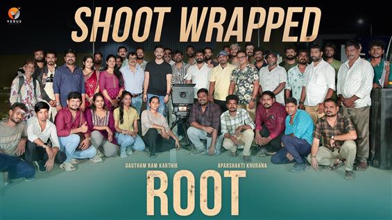 Gautham Ram Karthik's Root Shoot Wrapped Up