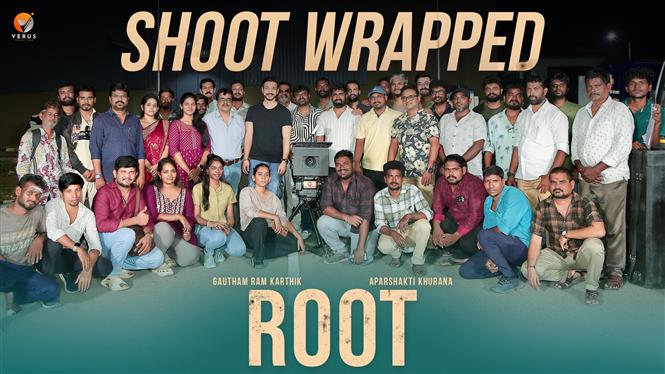 Gautham Ram Karthik's Root Shoot Wrapped Up