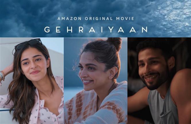 Gehraiyaan Teaser feat. Deepika Padukone, Siddhant Chaturvedi, Ananya  Pandey Hindi Movie, Music Reviews and News