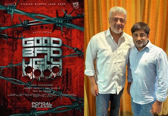 Good Bad Ugly: Ajith Kumar film's shooting confirmed to be going on in Hyderabad!