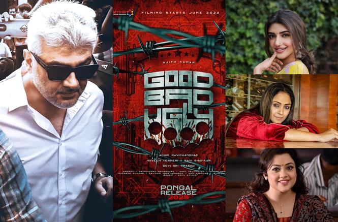 Good Bad Ugly: Ajith's new film gets Sreeleela, Simran, Meena?
