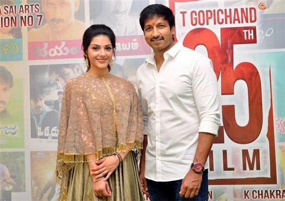 Gopichand, Mehreen Pirzada & rest of team Pantham to fly to UK