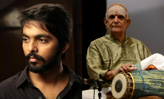 GV Prakash is training under Umayalpuram Sivamraman for Sarvam Thaala Mayam