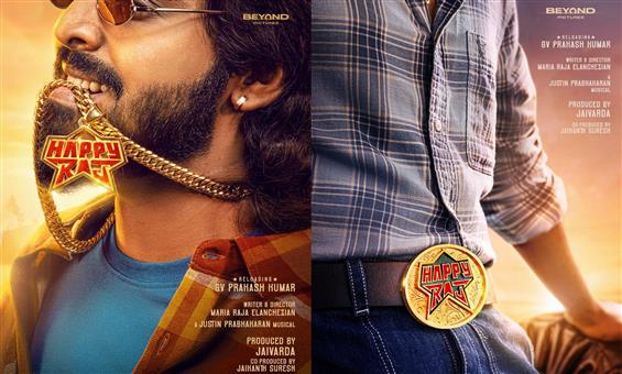 GV Prakash's Next Happy Raj Title Look Released