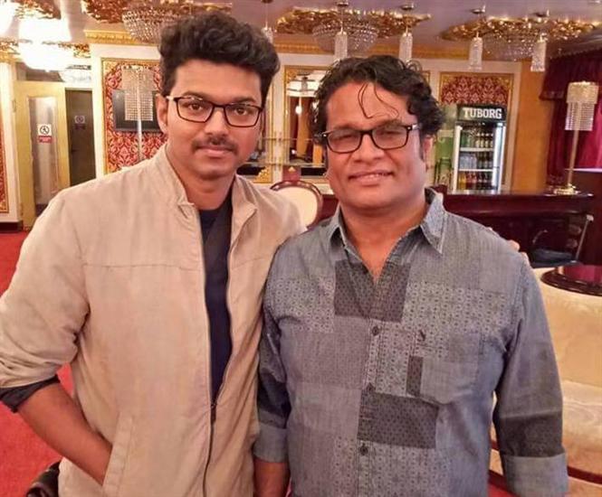 Hareesh Peradi joins Vijay 61