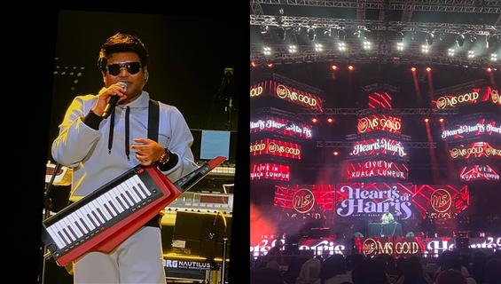 Harris Jayaraj concert videos become new vibe mate...