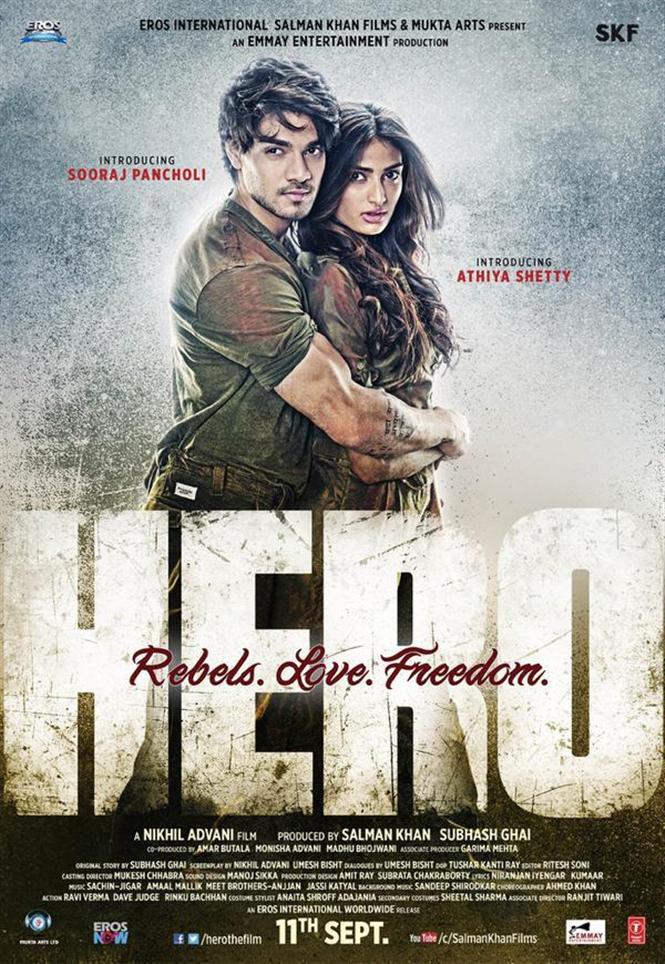 Hero New Poster Hindi Movie, Music Reviews and News