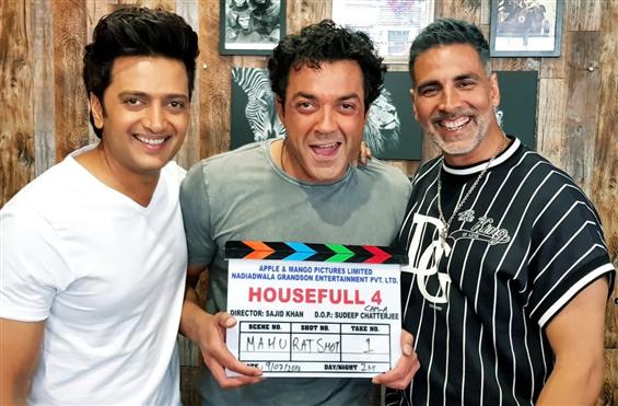 Housefull 4 shooting begins with Akshay Kumar, Bobby Deol, Riteish Deshmukh in London