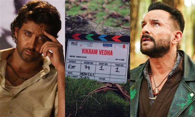 Hrithik Roshan, Saif Ali Khan's Vikram Vedha begins shooting!