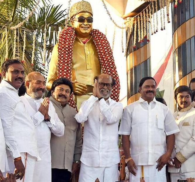 I am coming to fill Tamil Nadu's leadership vacuum : Rajinikanth's viral speech at MGR's statue unveiling