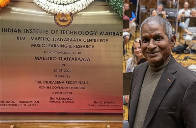 Ilaiyaraaja donates all his music notes to IIT-M's centre for music learning and research!