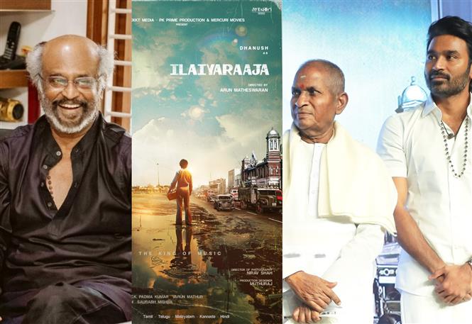 Ilaiyaraaja: Rajinikanth's cameo in Dhanush starrer biopic?