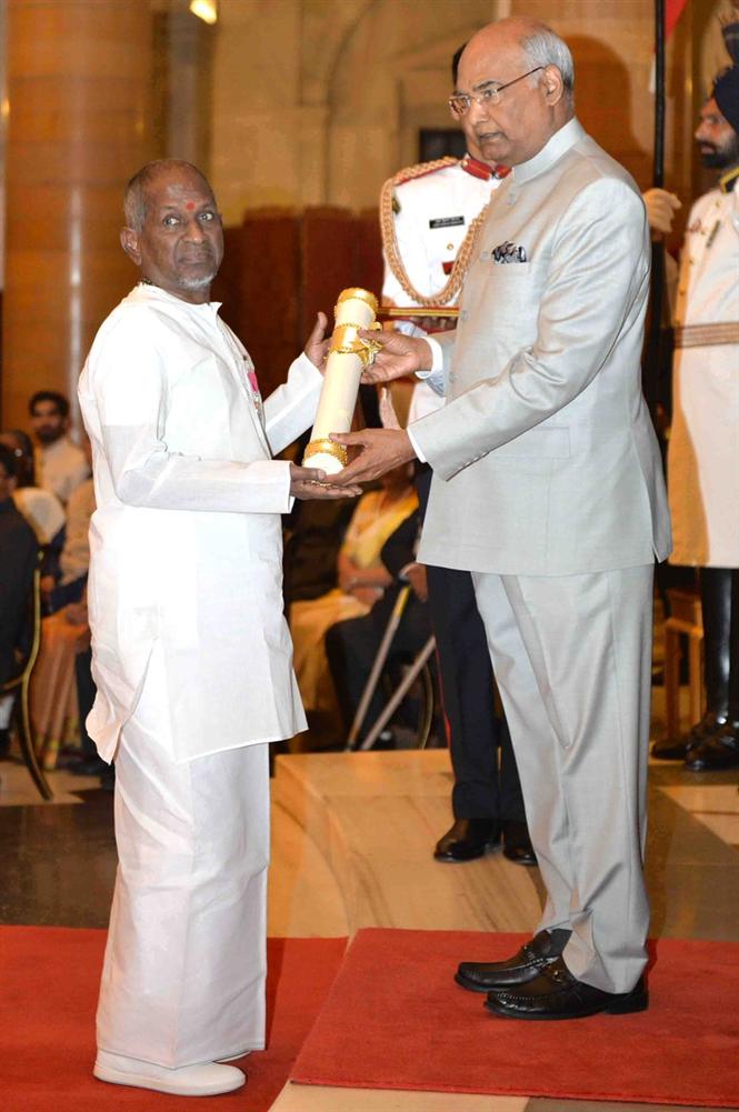 Ilayaraja honoured with Padma Vibhusan