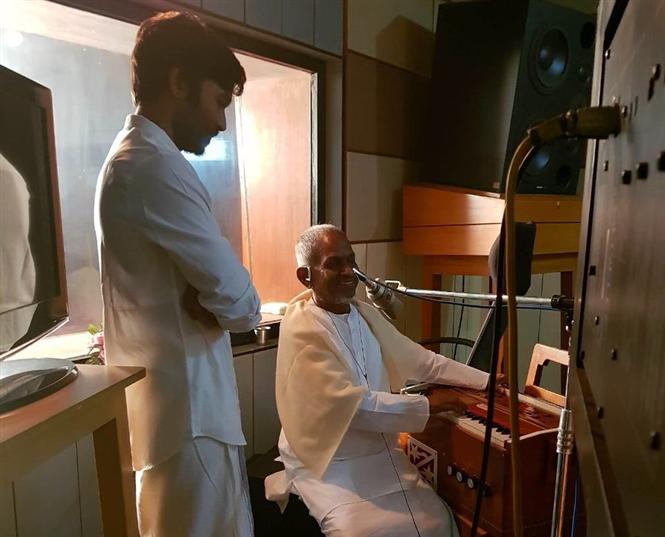 Ilayaraja sings for Dhanush in Maari 2