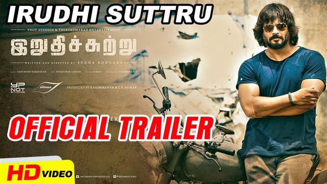 Irudhi Suttru Teaser Tamil Movie, Music Reviews and News