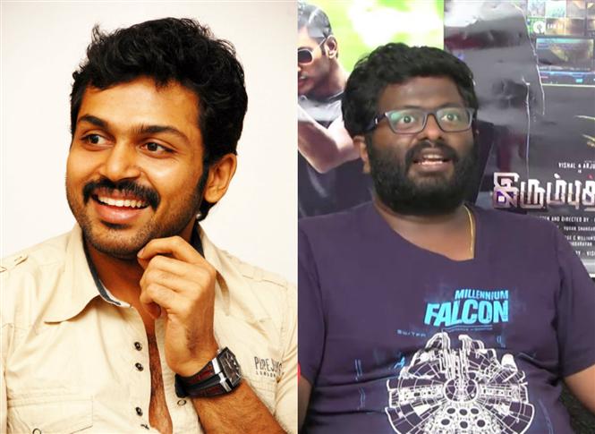 Irumbu Thirai director PS Mithran signs his second film, Karthi to play the lead
