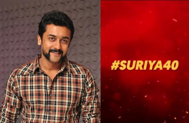 Is this the release date of Suriya 40 First Look?