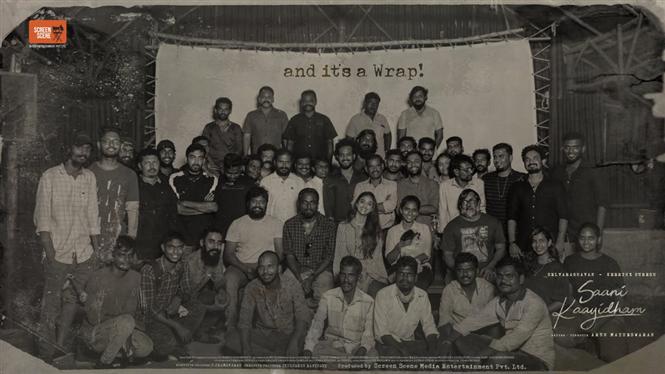 It's a wrap for Saani Kaayidham starring Selvaraghavan, Keerthy Suresh!