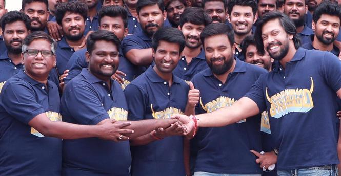 It's a wrap for Sasikumar's Kombu Vatcha Singamda! Release Plans Revealed