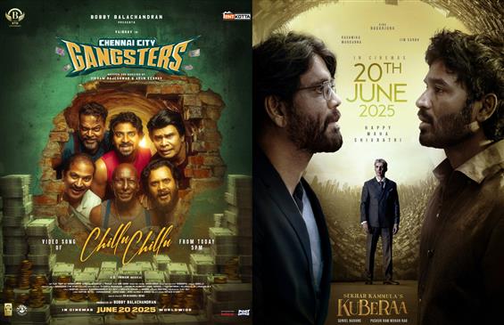 It's Chennai City Gangsters Vs Kuberaa this June 2...