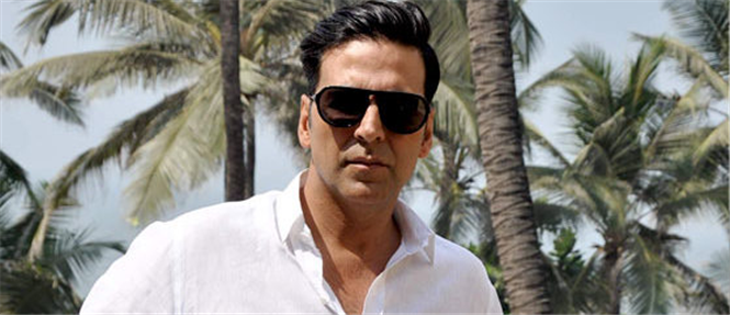 Its Entertainment for Akshay Kumar at New York