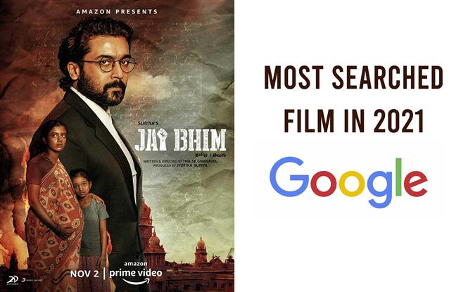 Jai Bhim tops most searched films of 2021 in India!