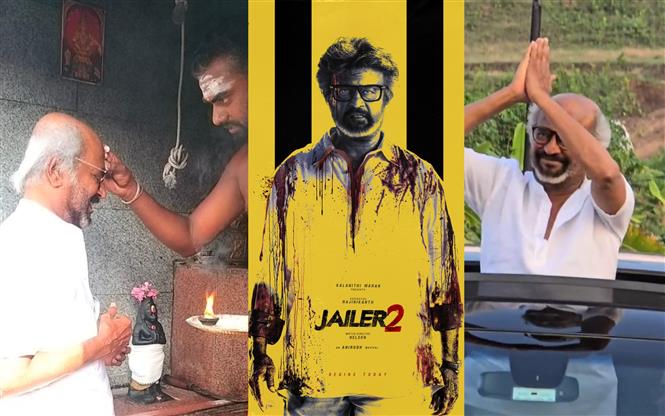 Jailer 2: Another Rajinikanth video goes viral from Coimbatore shooting