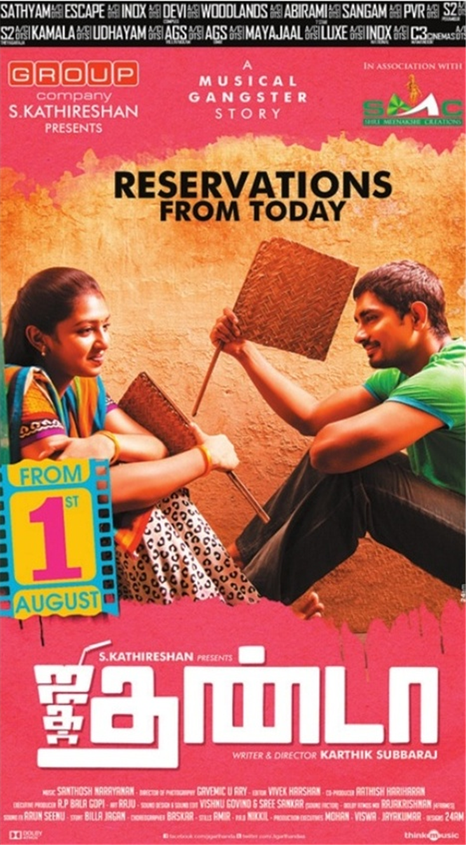 Jigarthanda Reservations from today