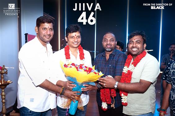 Jiiva Reunites with 'Black' Director KG Balasubram...
