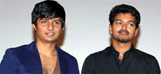 Jiiva shakes legs in Jilla