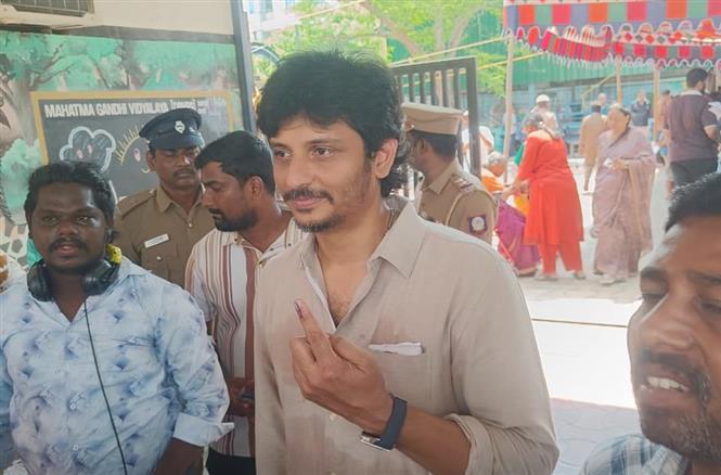 Jiiva Urges Youngsters to Vote on Tamil Nadu Election Day