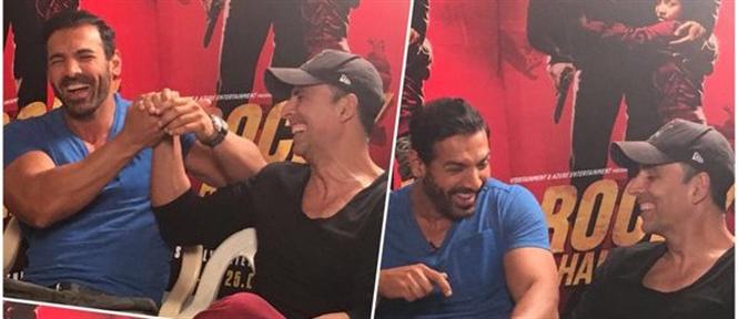 John Abraham calls Akshay Kumar his 'guruji'