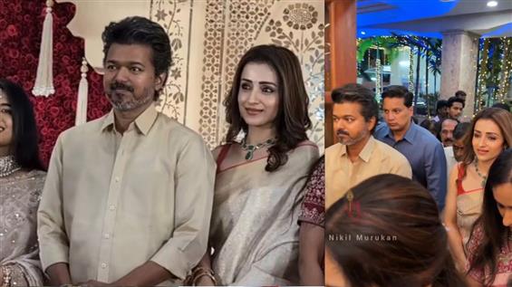 Just in - Vijay and Trisha Attend Kalpathi Suresh'...