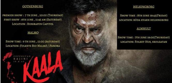 Kaala Sweden Theatre List