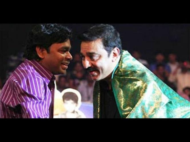 Kamal Haasan says A.R. Rahman's best work is a Thalaivan Irukkindran song!