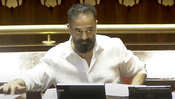 Kamal Haasan shares his first post as Rajya Sabha ...